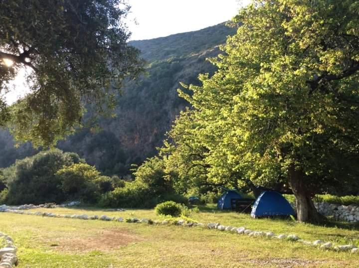 Gjipe Eco Campground Vuno Exterior foto